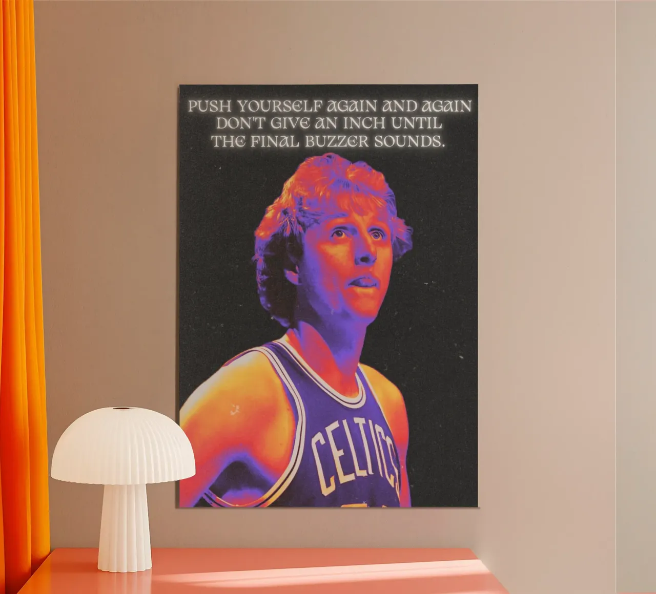 Larry Bird carta hahnemühle da Limitless Prints