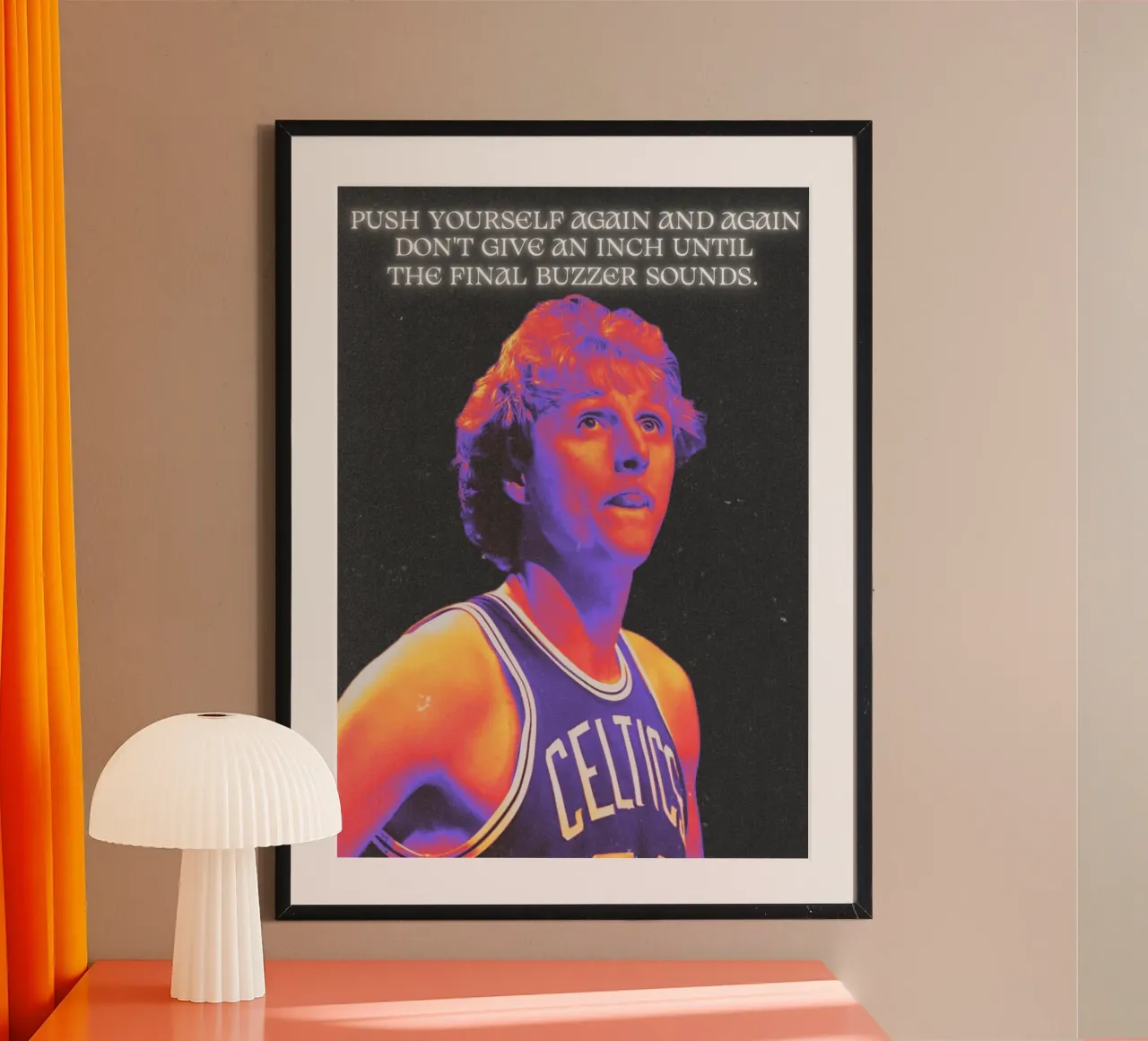 Larry Bird carta hahnemühle da Limitless Prints