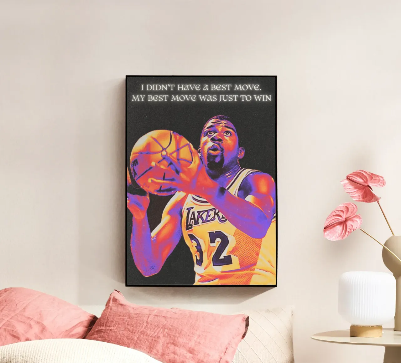Magic Johnson plexiglass da Limitless Prints