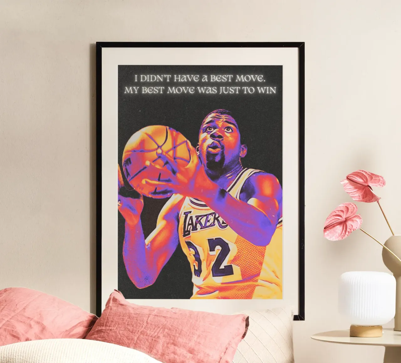 Magic Johnson carta hahnemühle da Limitless Prints