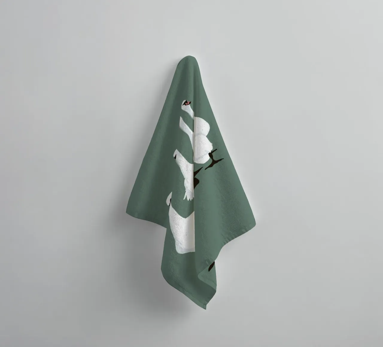 Swan Parade Design minimalista Bujaboom asciugamano da bagno da bujaboom