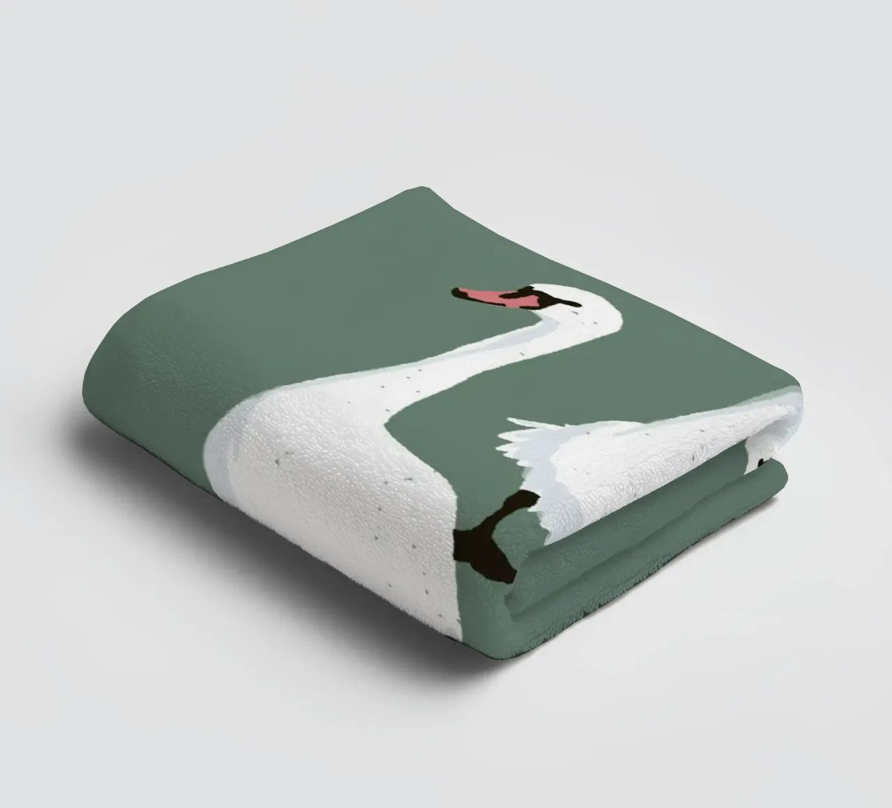 Swan Parade Design minimalista Bujaboom asciugamano da bagno da bujaboom