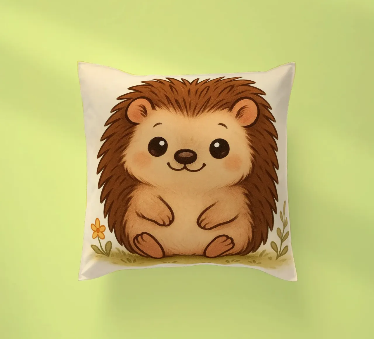 Accogliente riccio cuscino da FluffyToons