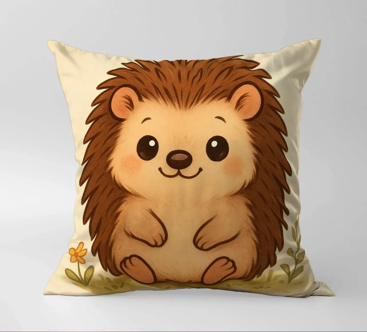 Accogliente riccio cuscino da FluffyToons