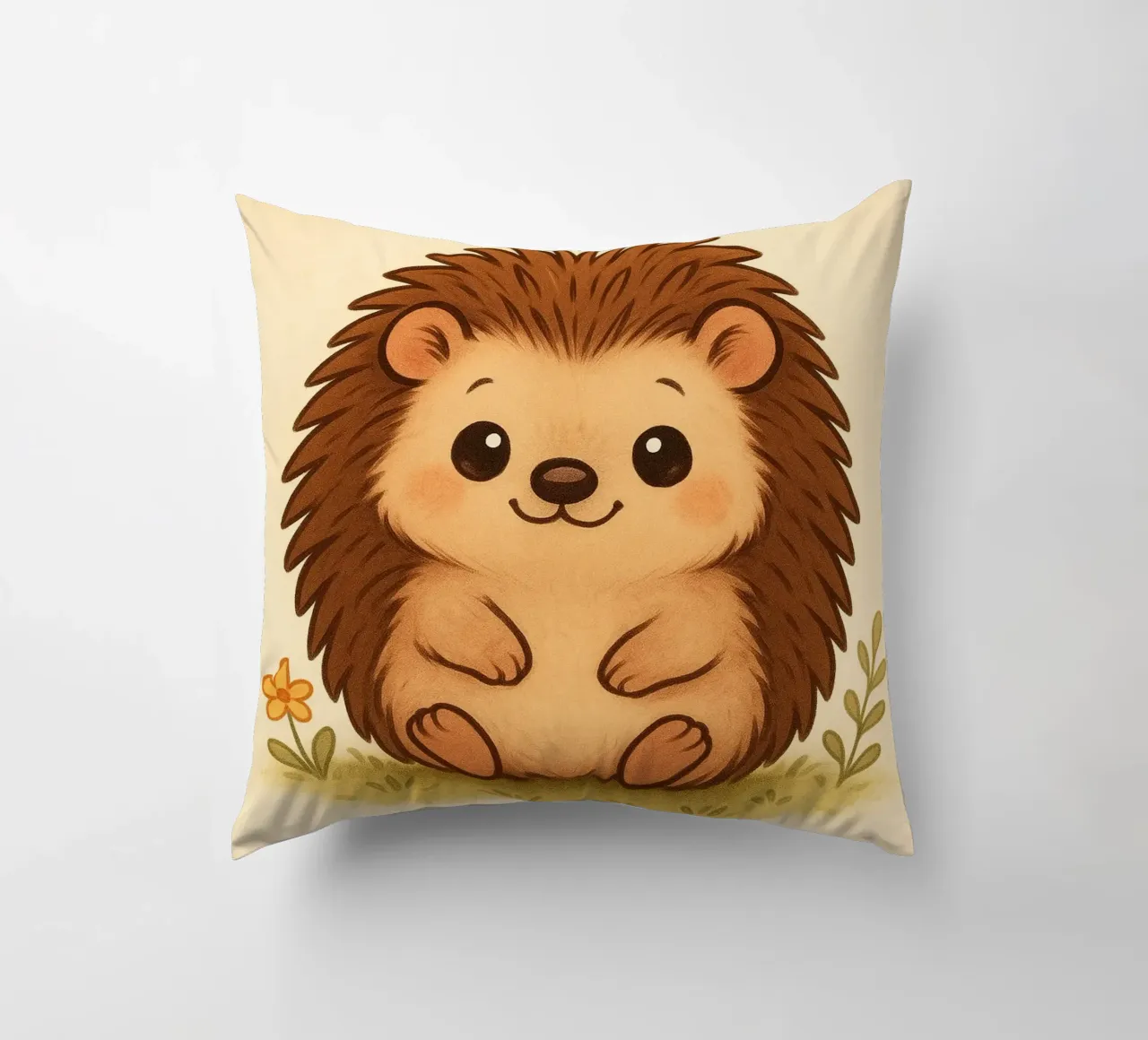 Accogliente riccio cuscino da FluffyToons