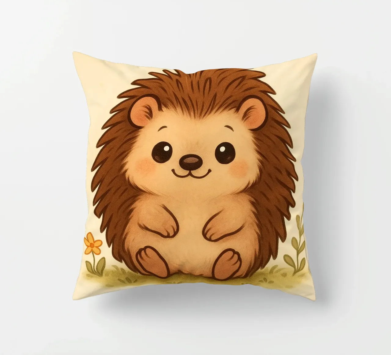 Accogliente riccio cuscino da FluffyToons