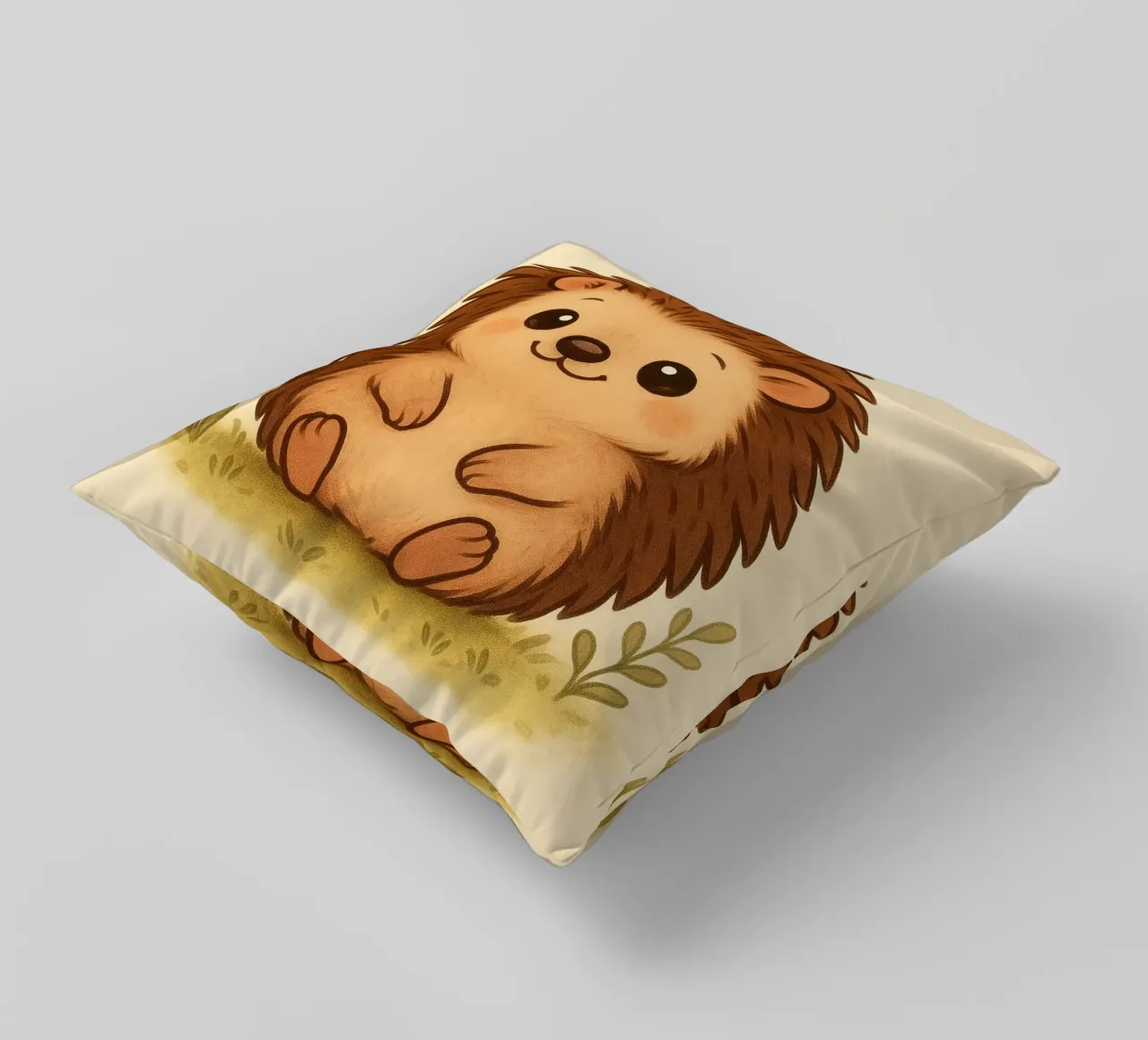 Accogliente riccio cuscino da FluffyToons