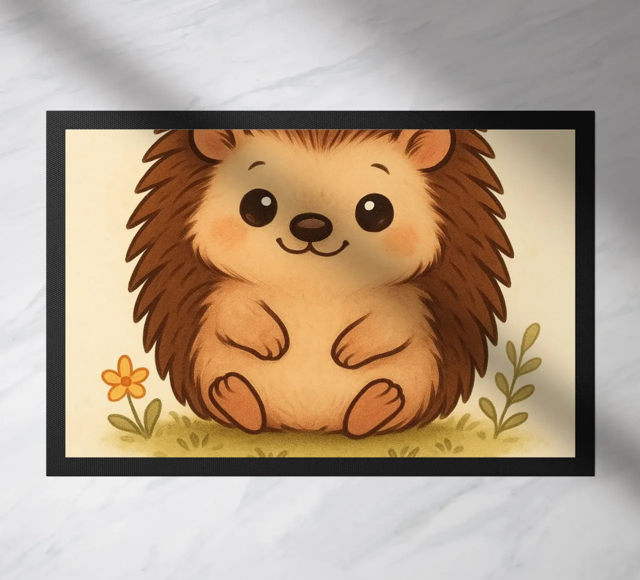 Accogliente riccio zerbino da FluffyToons