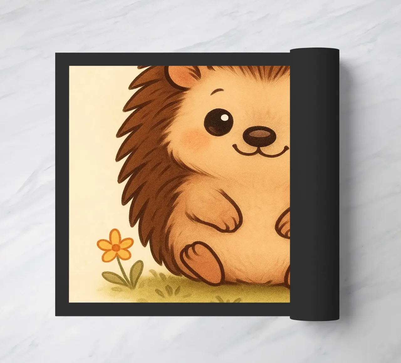 Accogliente riccio zerbino da FluffyToons