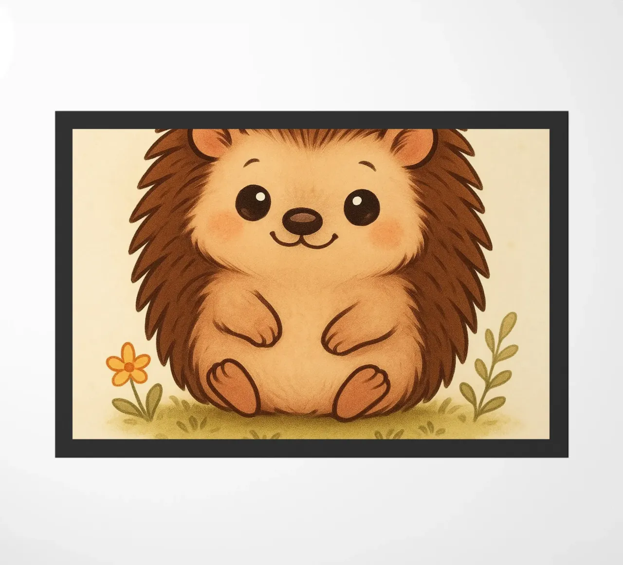 Accogliente riccio zerbino da FluffyToons