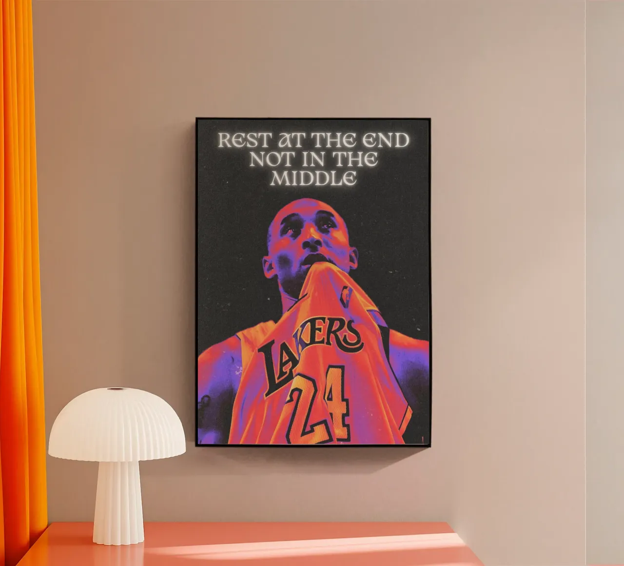 Kobe Bryant plexiglass da Limitless Prints