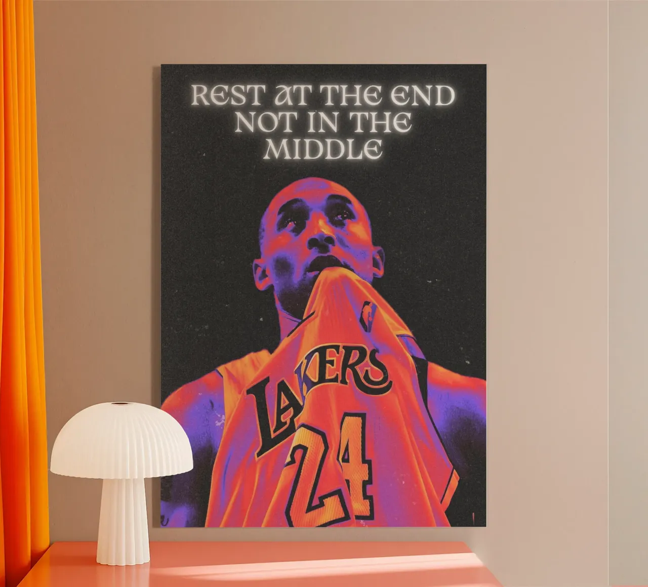Kobe Bryant plexiglass da Limitless Prints