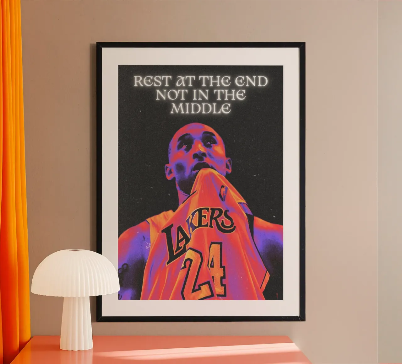 Kobe Bryant carta hahnemühle da Limitless Prints