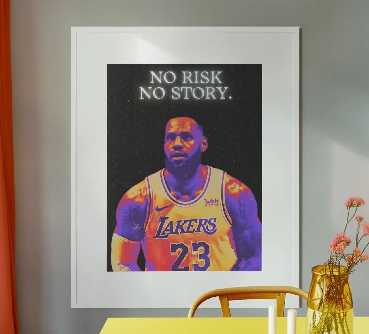 Lebron James carta hahnemühle da Limitless Prints
