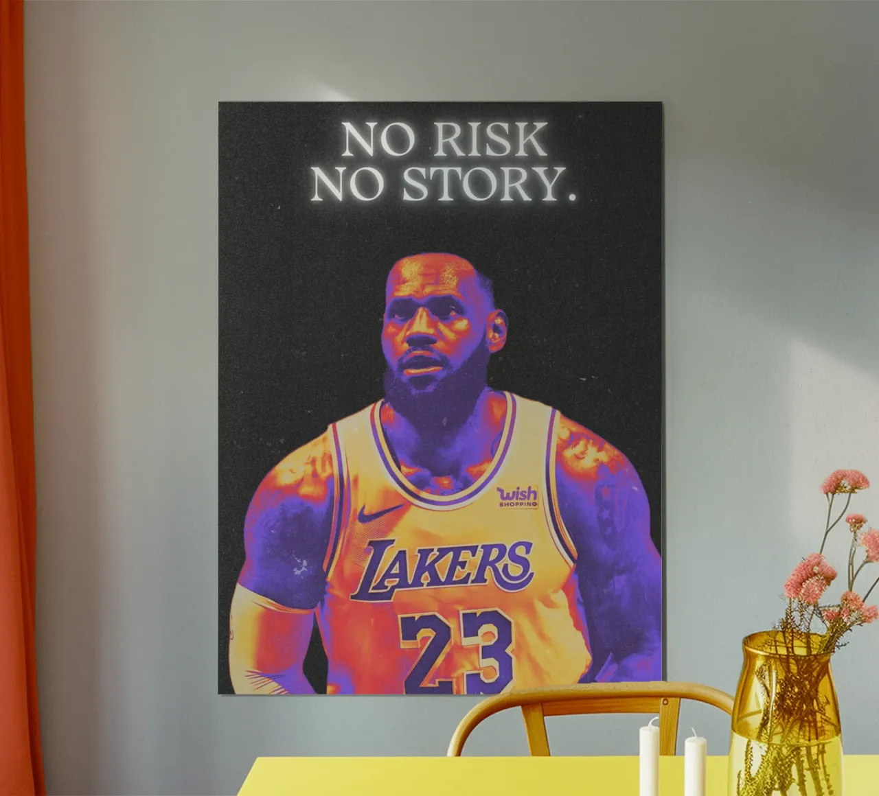 Lebron James carta hahnemühle da Limitless Prints