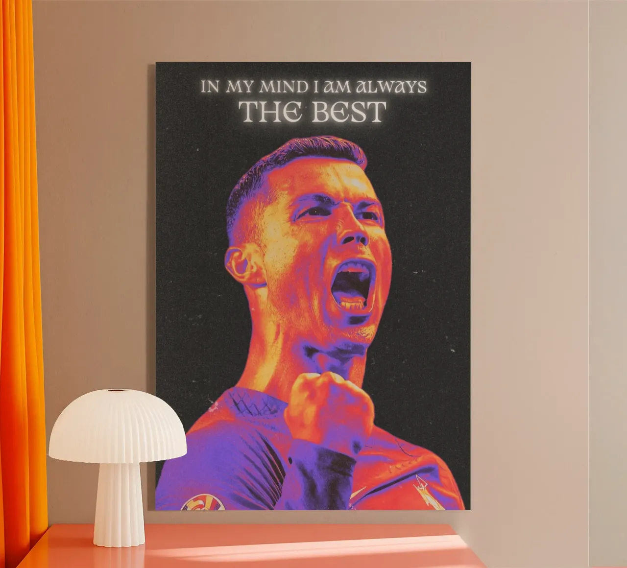 C. Ronaldo plexiglass da Limitless Prints