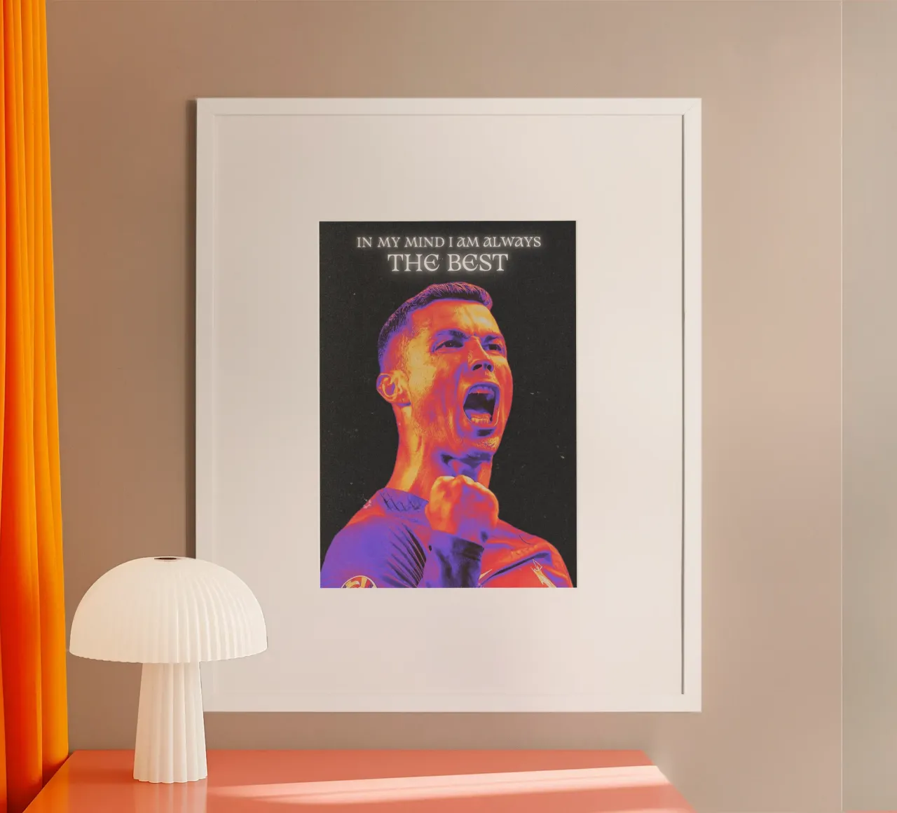 C. Ronaldo carta hahnemühle da Limitless Prints