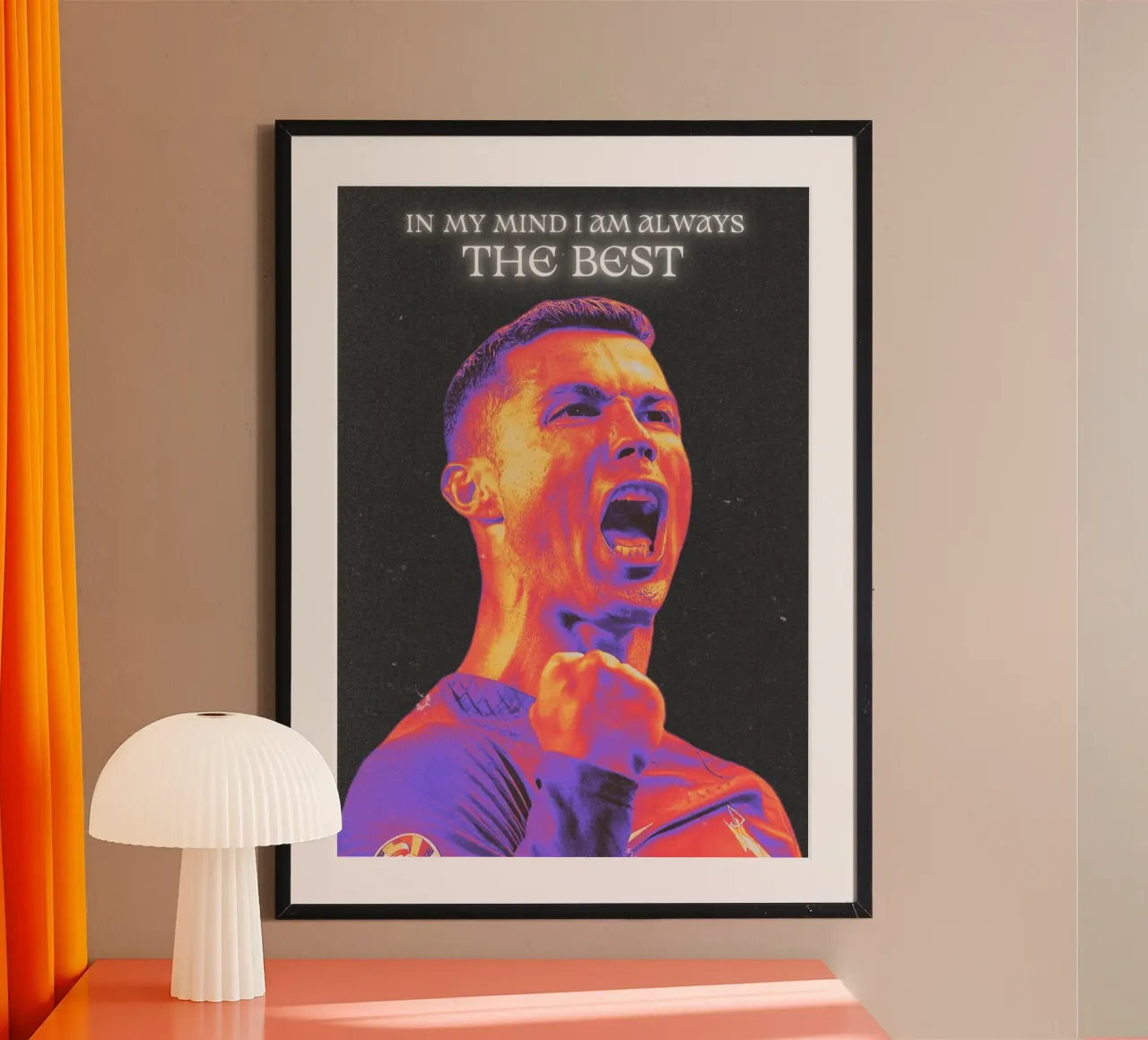 C. Ronaldo carta hahnemühle da Limitless Prints