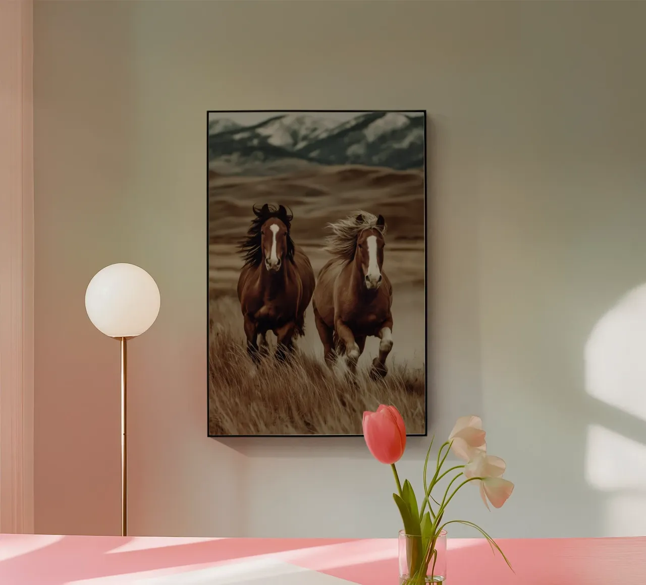 Wild Horses plexiglass da treechild