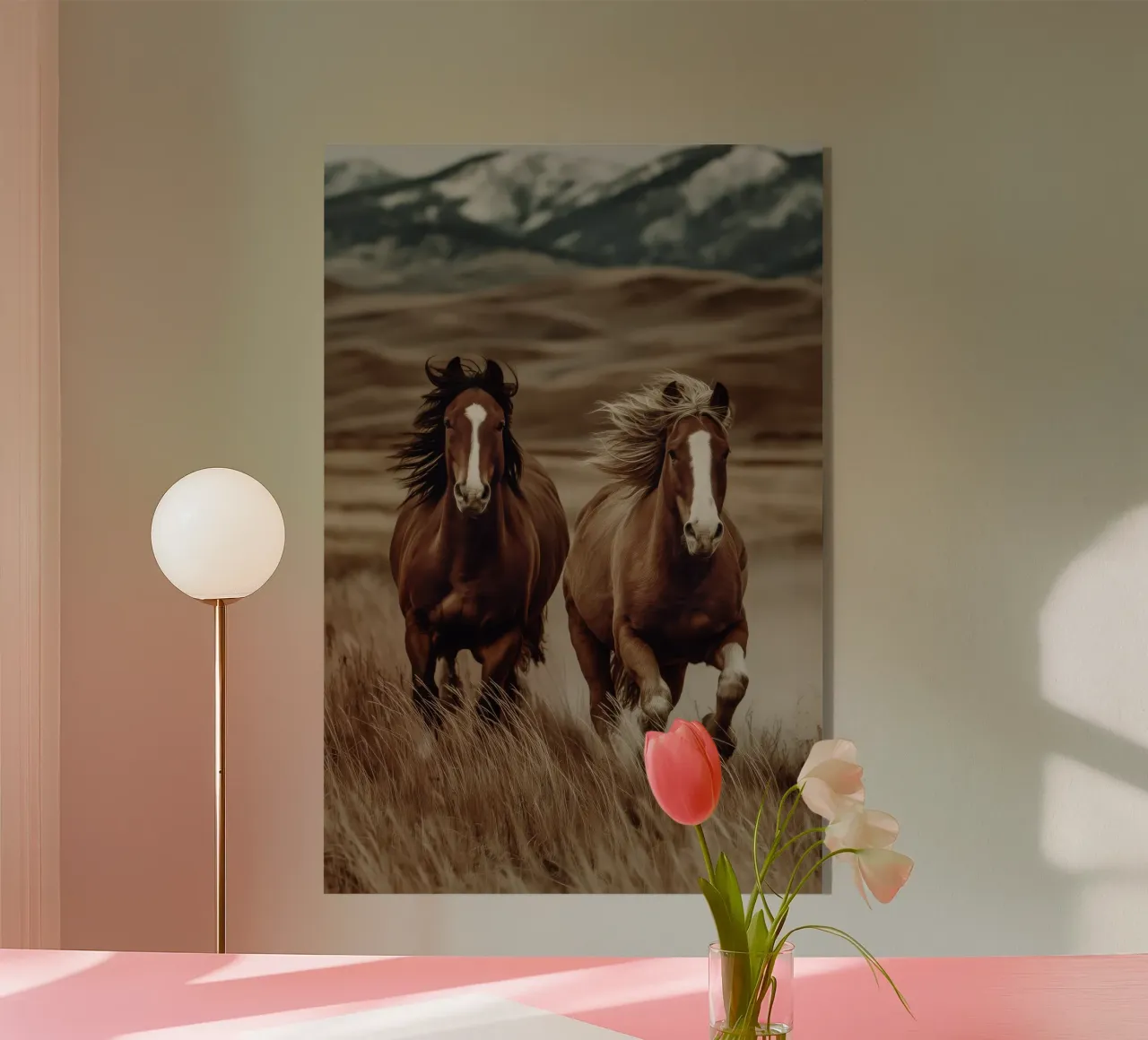 Wild Horses plexiglass da treechild