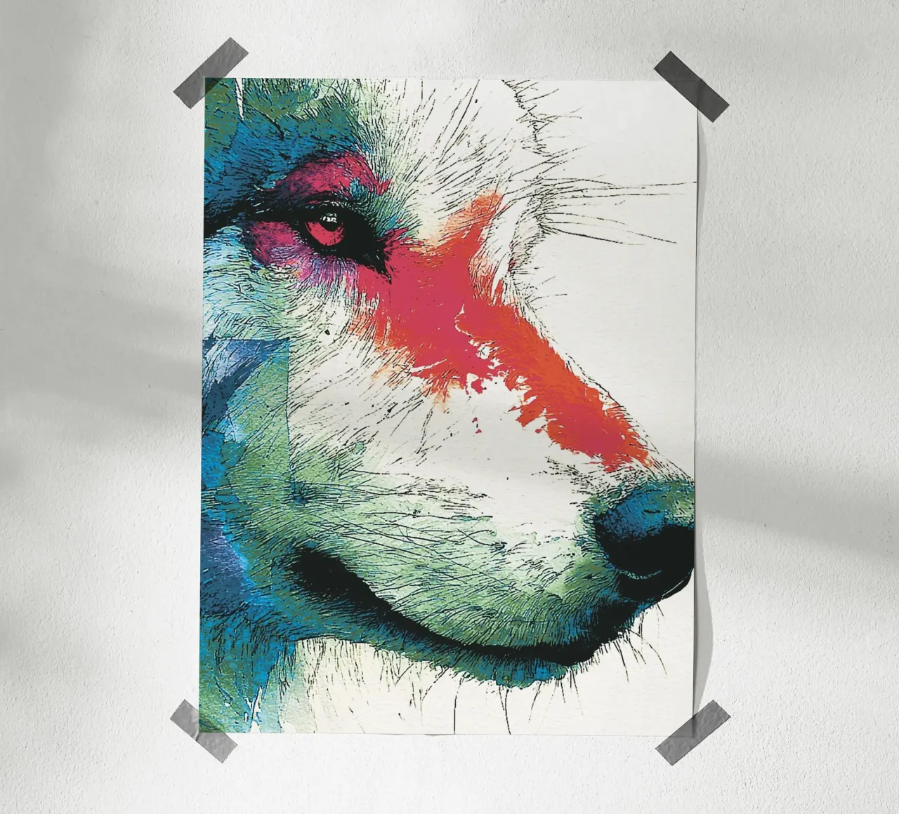 Lupo carta hahnemühle da Puschkinowa