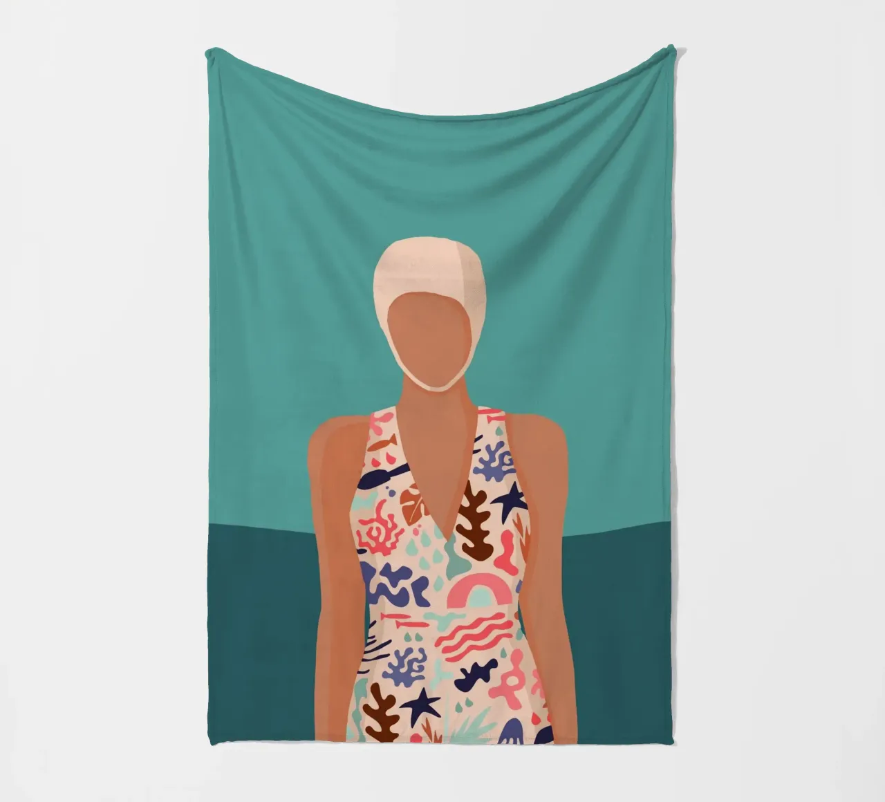 Design moderno e retrò con galleggiante Bujaboom coperta in pile da bujaboom