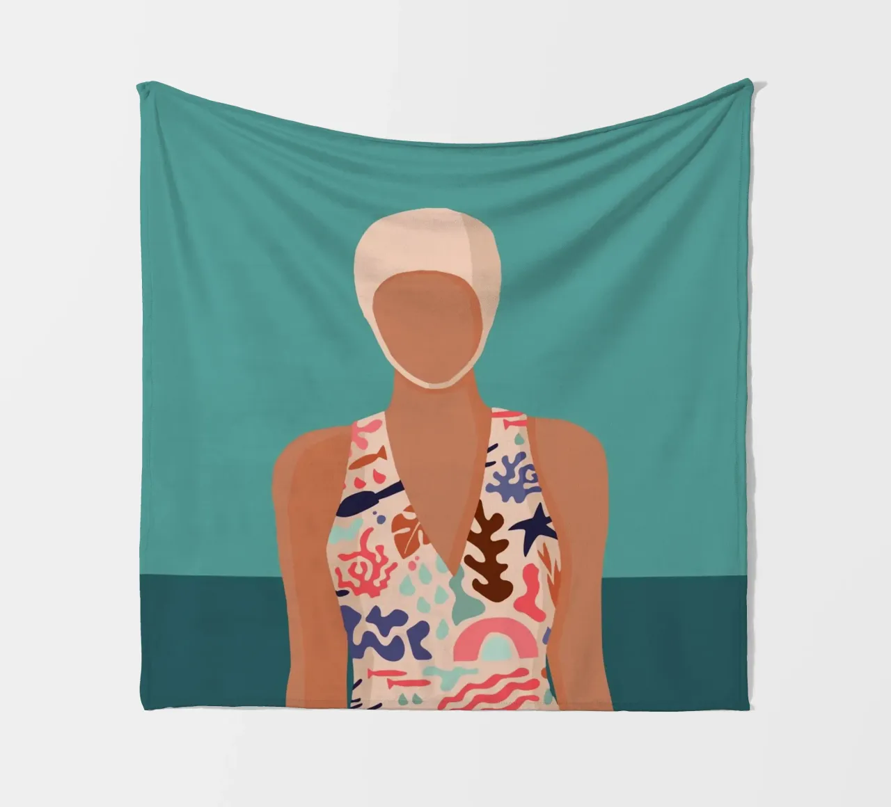 Design moderno e retrò con galleggiante Bujaboom coperta in pile da bujaboom