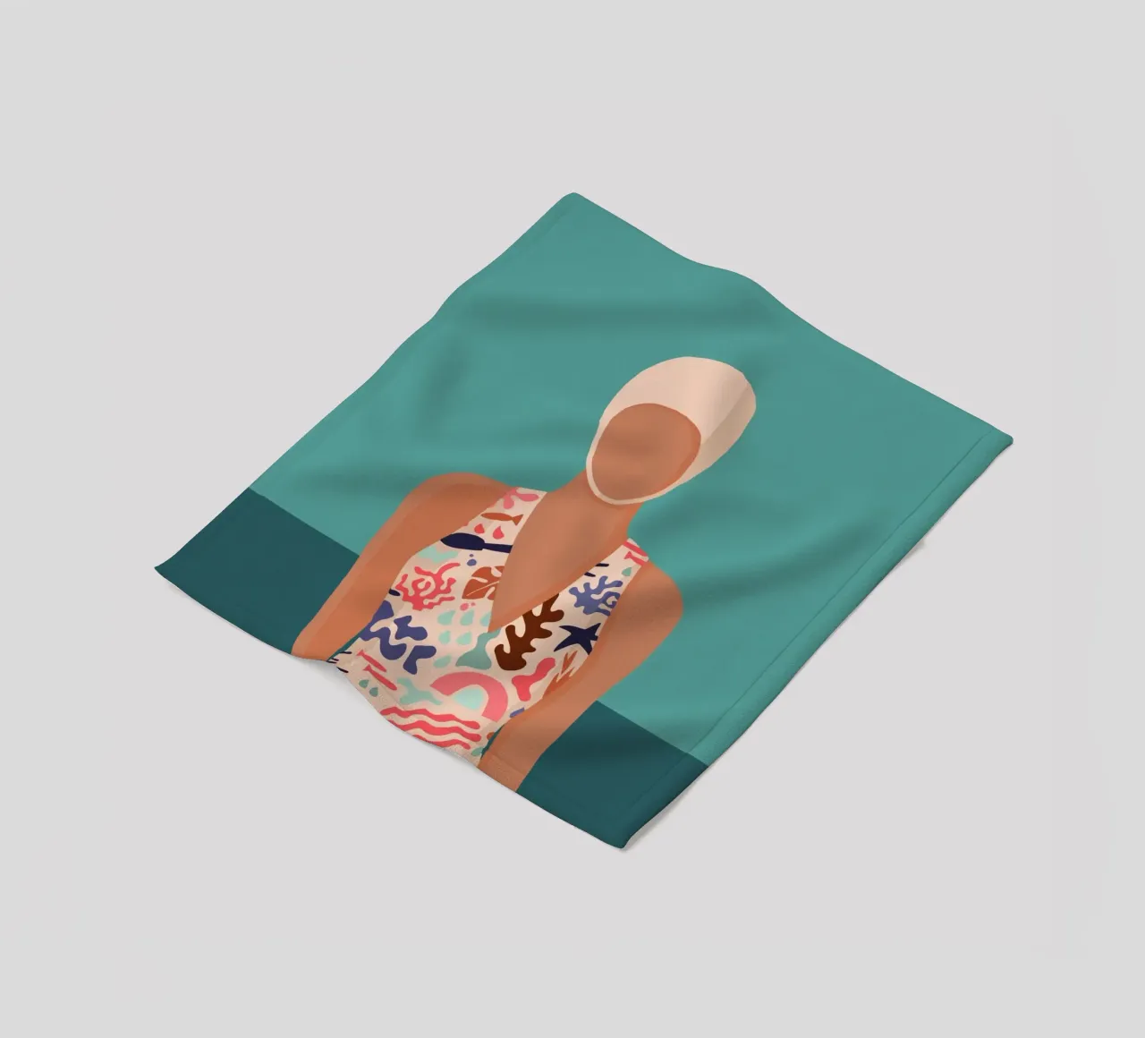 Design moderno e retrò con galleggiante Bujaboom coperta in pile da bujaboom