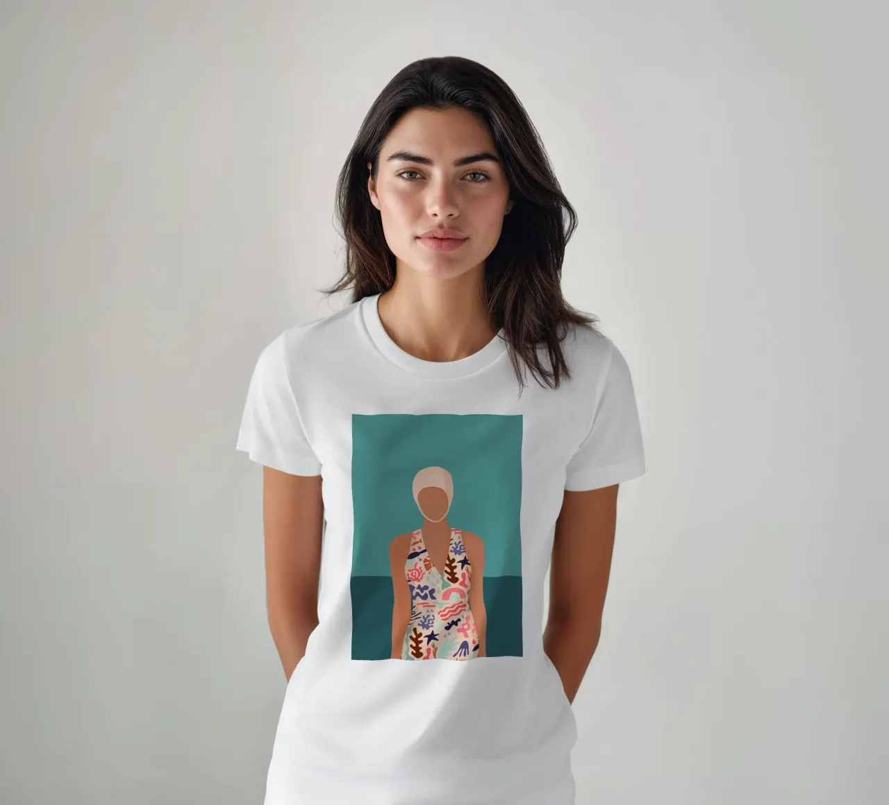 Design moderno e retrò con galleggiante Bujaboom t-shirt da bujaboom