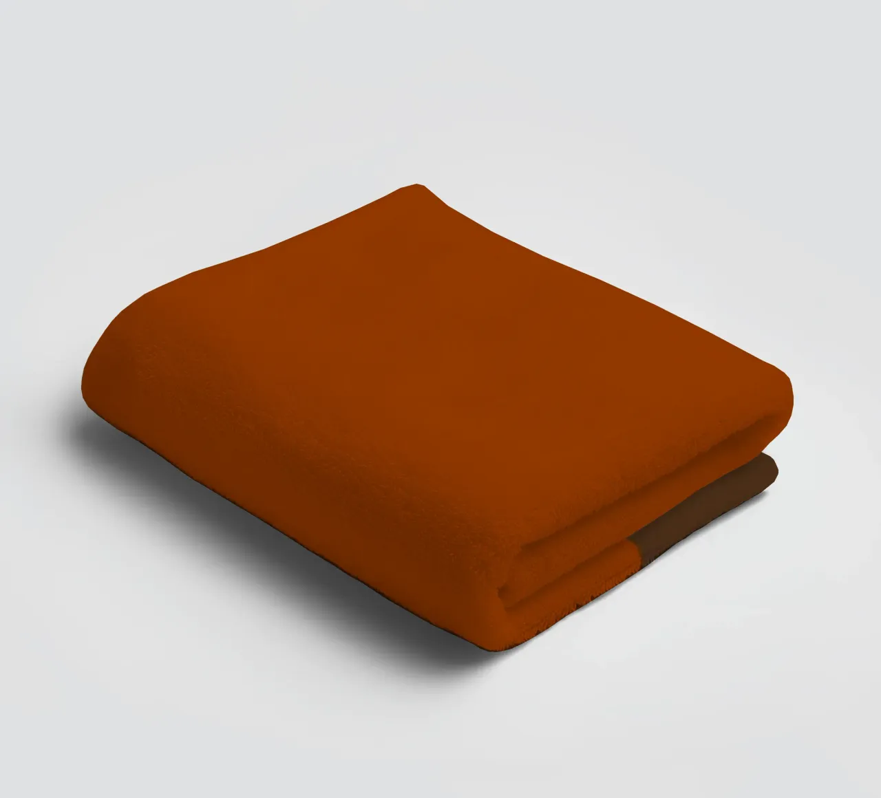 Burnt orange brown colorblocks asciugamano da bagno da TijanaArtStudio88