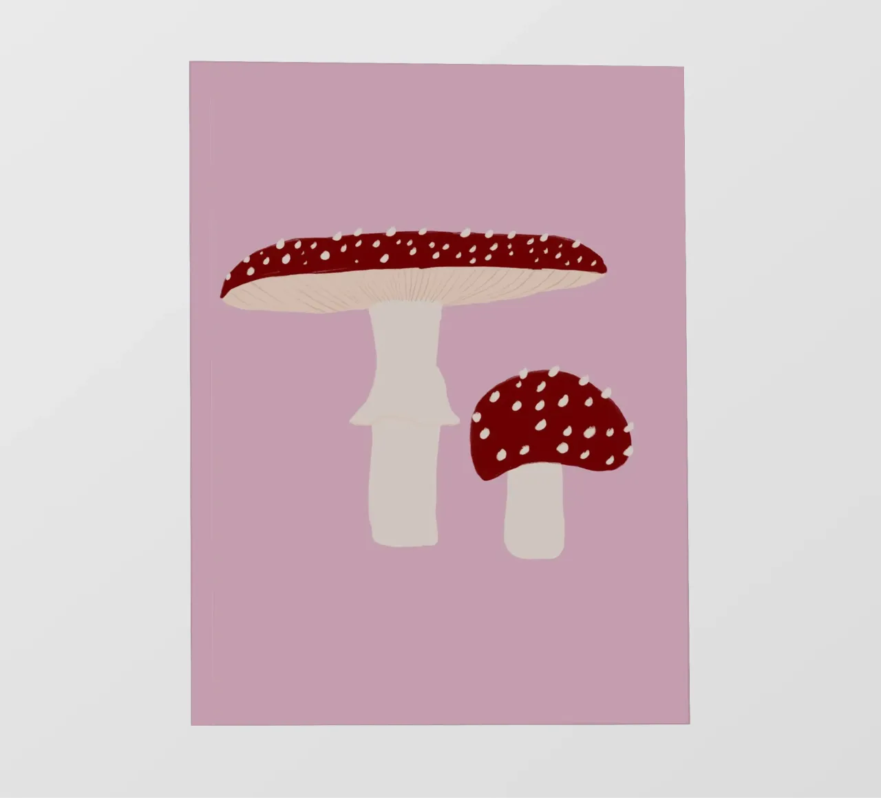 Fliegenpilze telo in pvc da Sophie Augustin Illustration
