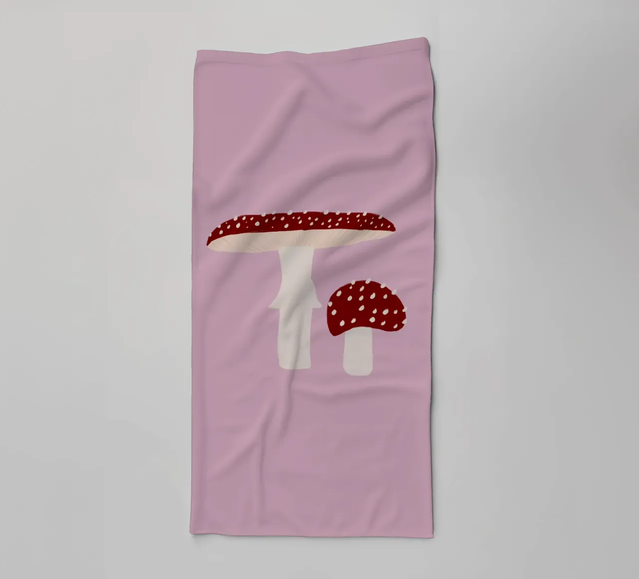 Fliegenpilze asciugamano da bagno da Sophie Augustin Illustration