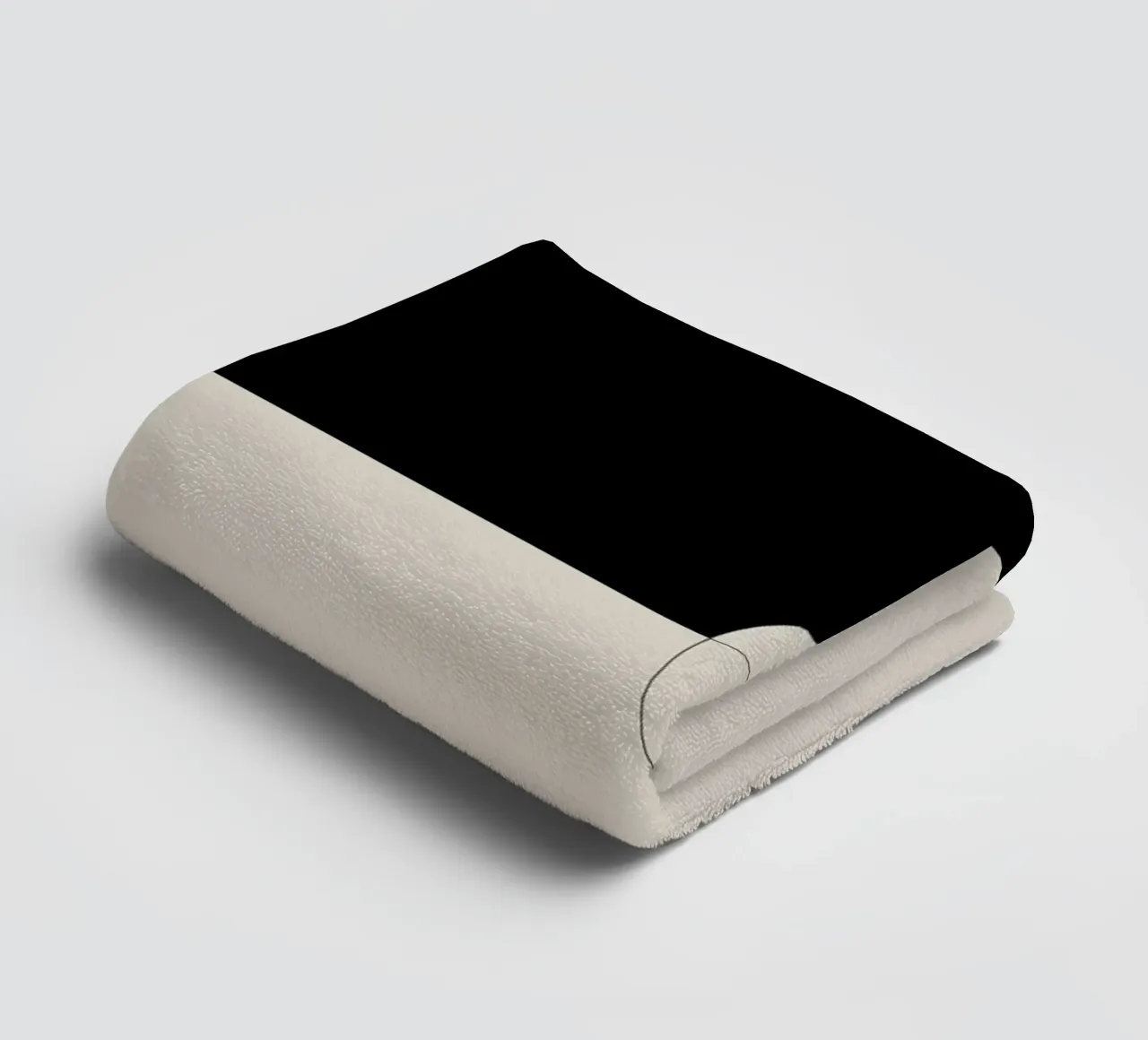 The Zero State - Minimalist Abstract towel by KHouse Studio