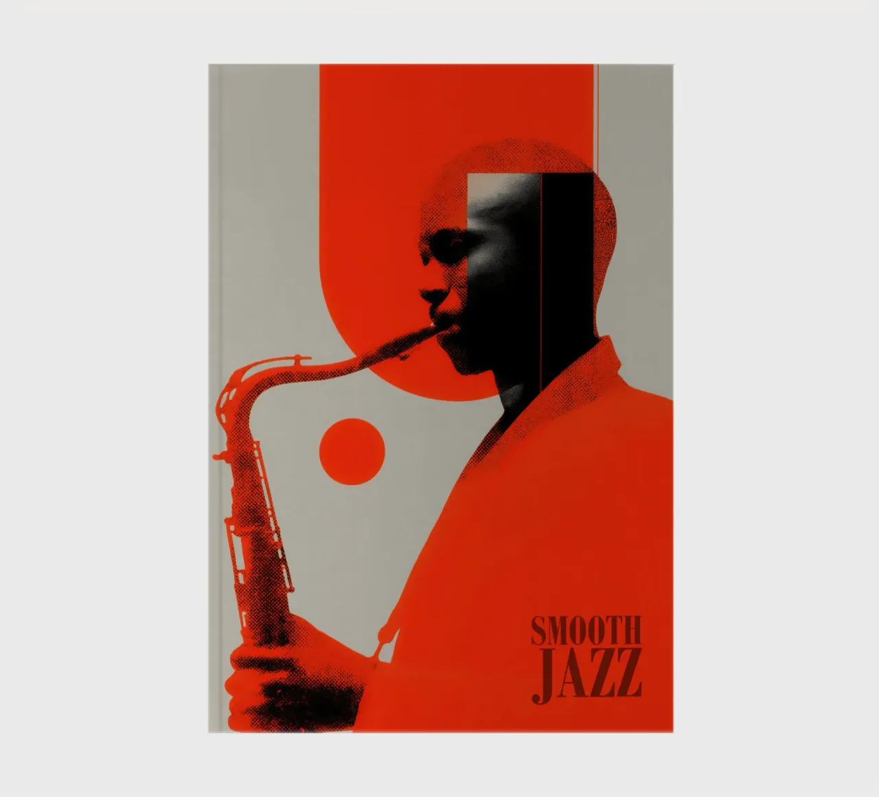 Smooth Jazz in Retro-Rot | Vintage Plattencover diario da Autofocus