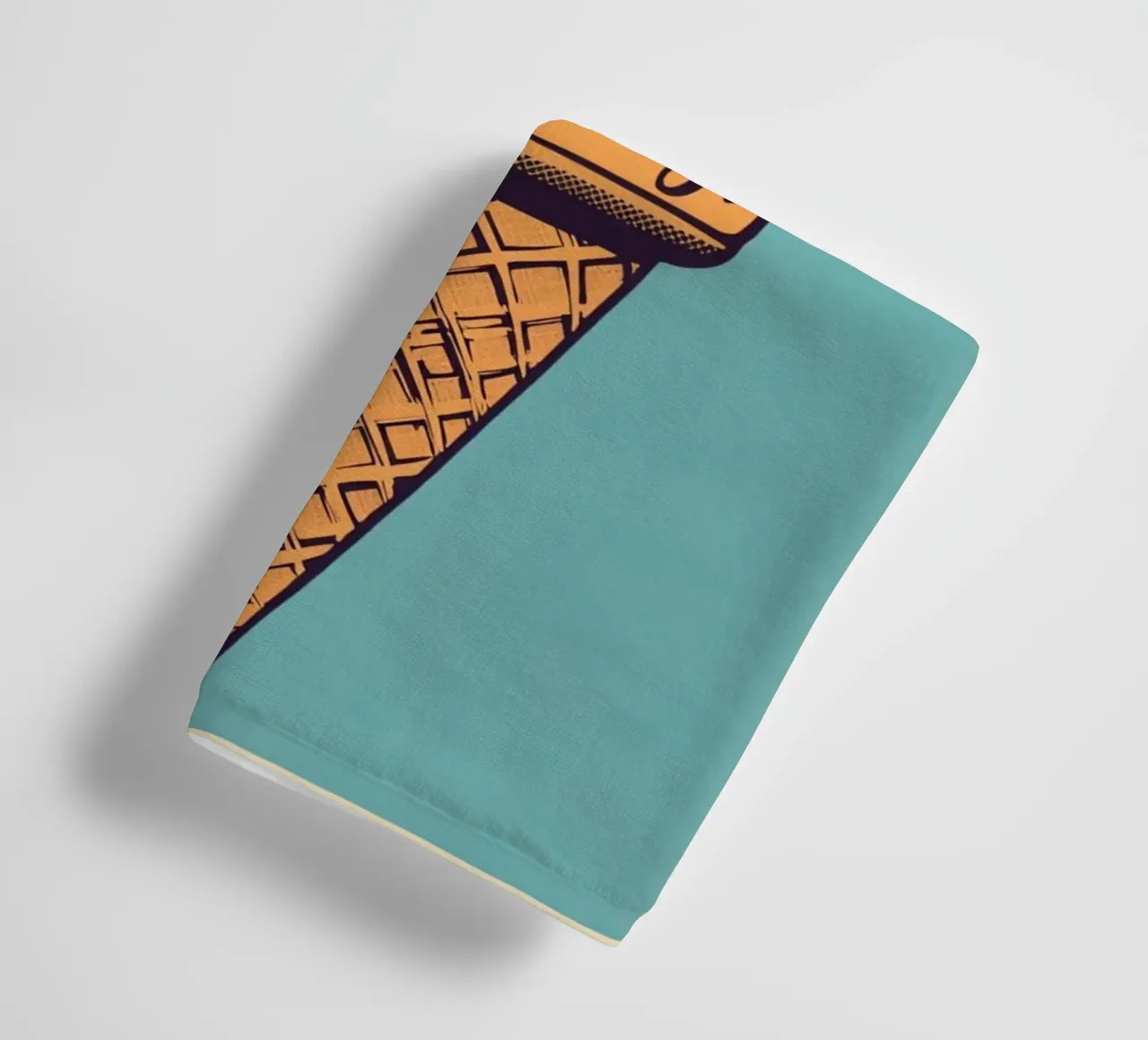 Ice Cream Cone with fun-day towel by DesignDoodle