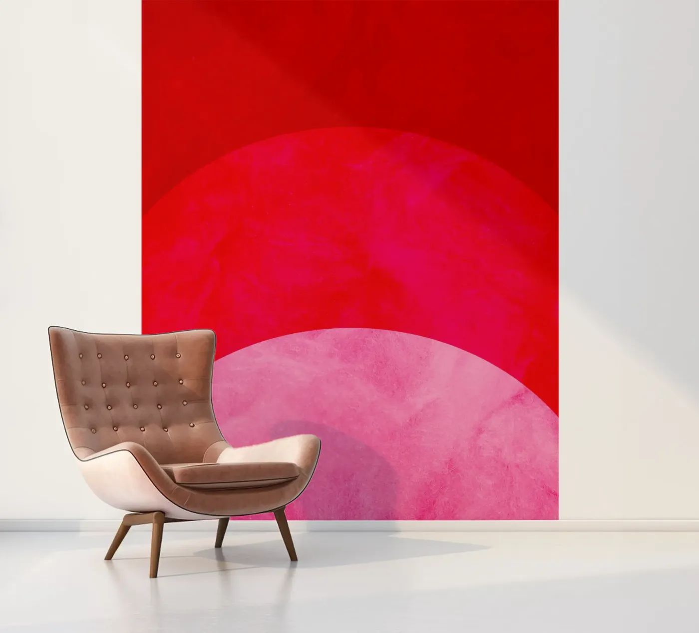 Red fotobehang van Dream In Colors