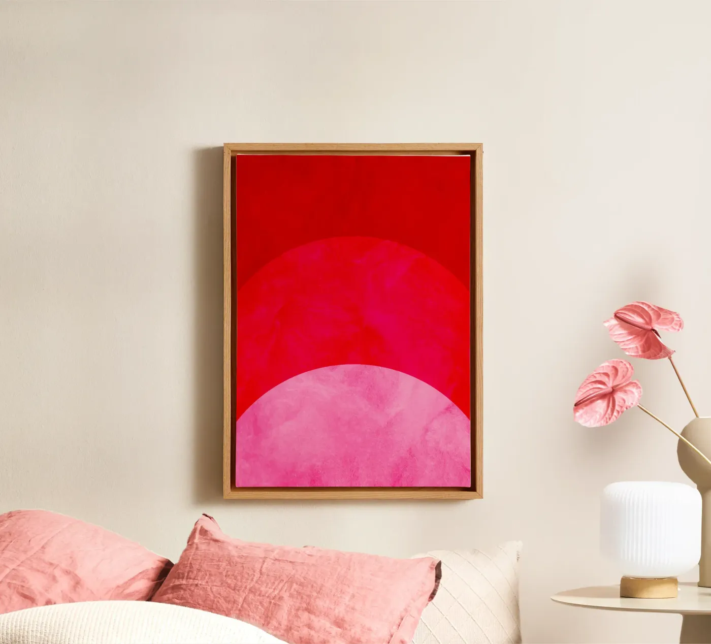 Red canvas by Dream In Colors