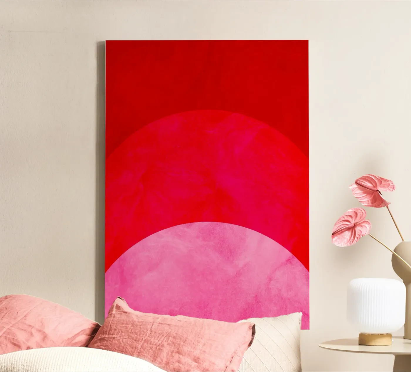 Red canvas by Dream In Colors