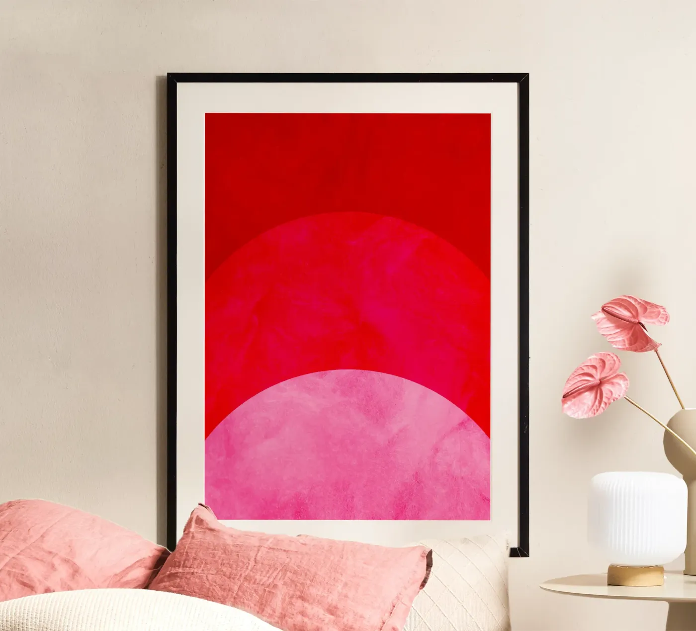 Rot Poster von Dream In Colors