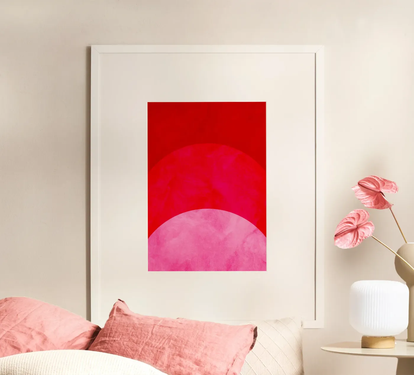 Rot Poster von Dream In Colors