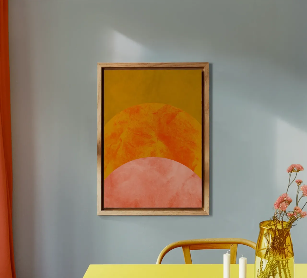 Sogni d'arancia alluminio dibond da Dream In Colors