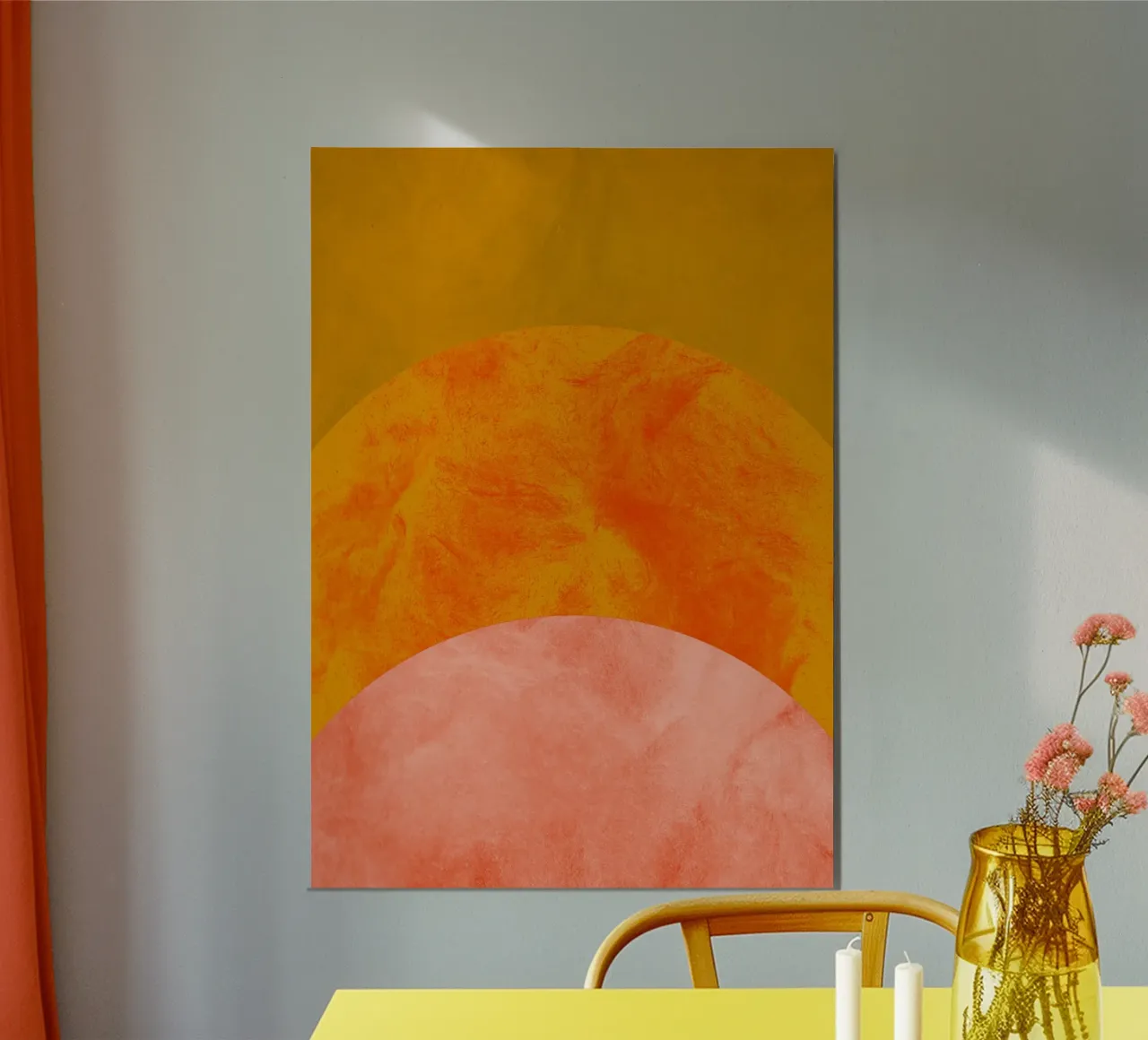 Sogni d'arancia alluminio dibond da Dream In Colors