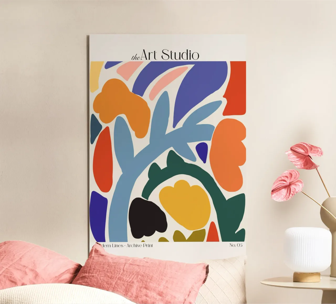 The Art Studio No 02 alluminio dibond da treechild