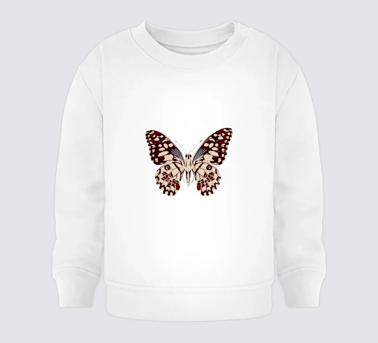 Schmetterling Dunkelblau felpa neonato da Sophie Augustin Illustration