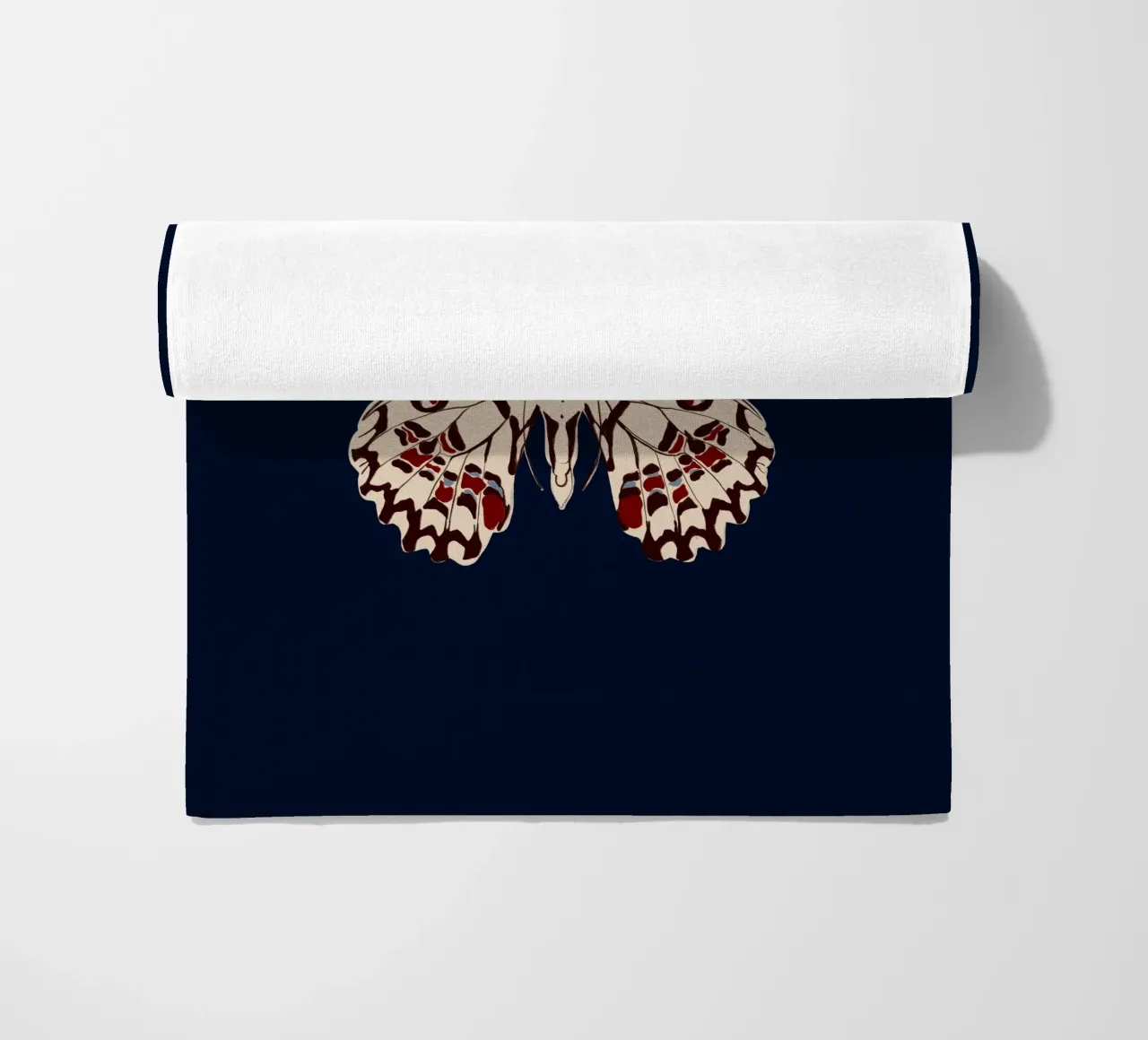 Schmetterling Dunkelblau telo mare da Sophie Augustin Illustration