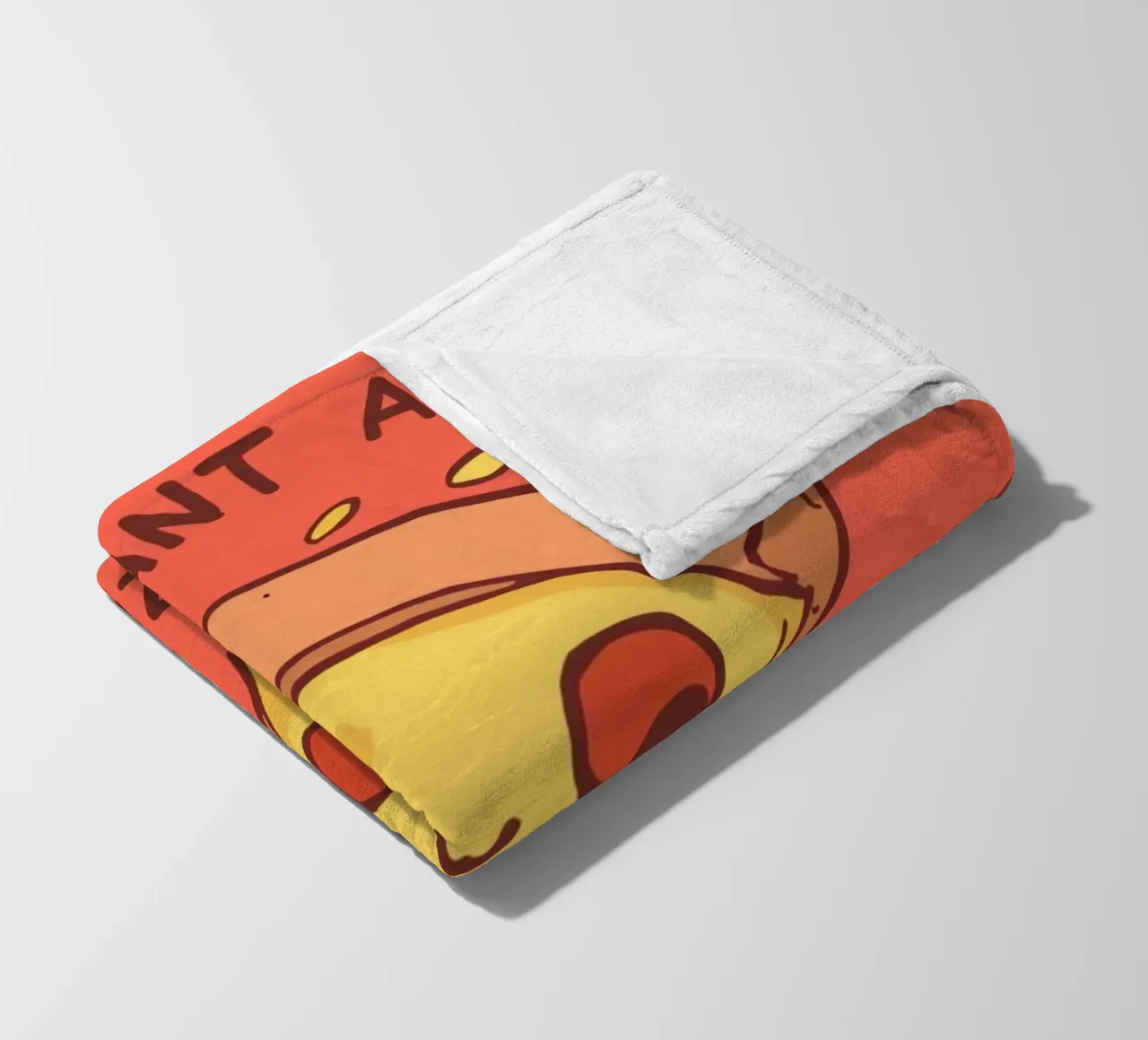 Cute Funny Pizza Slice coperta in pile da DesignDoodle