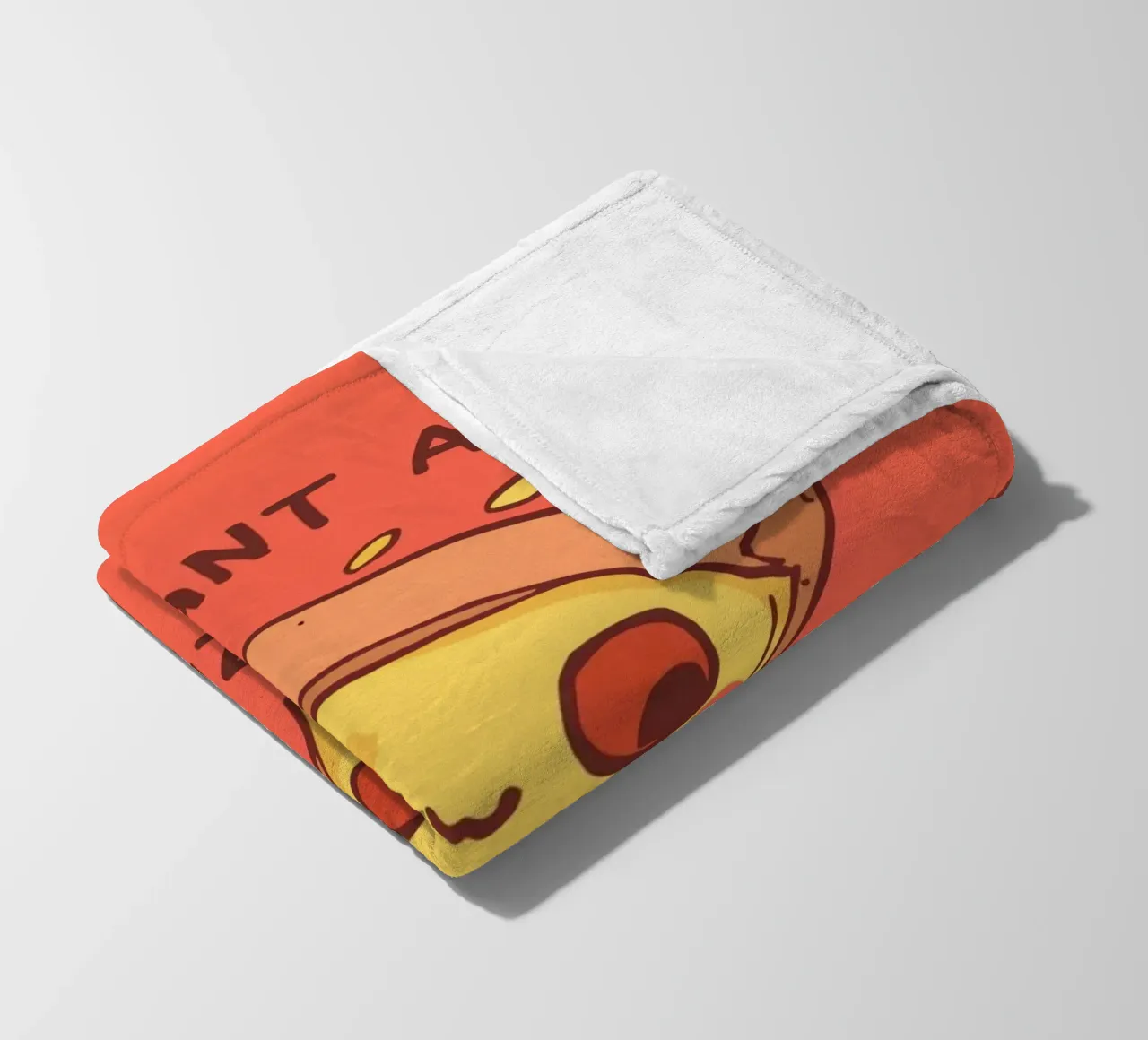 Cute Funny Pizza Slice coperta in pile da DesignDoodle