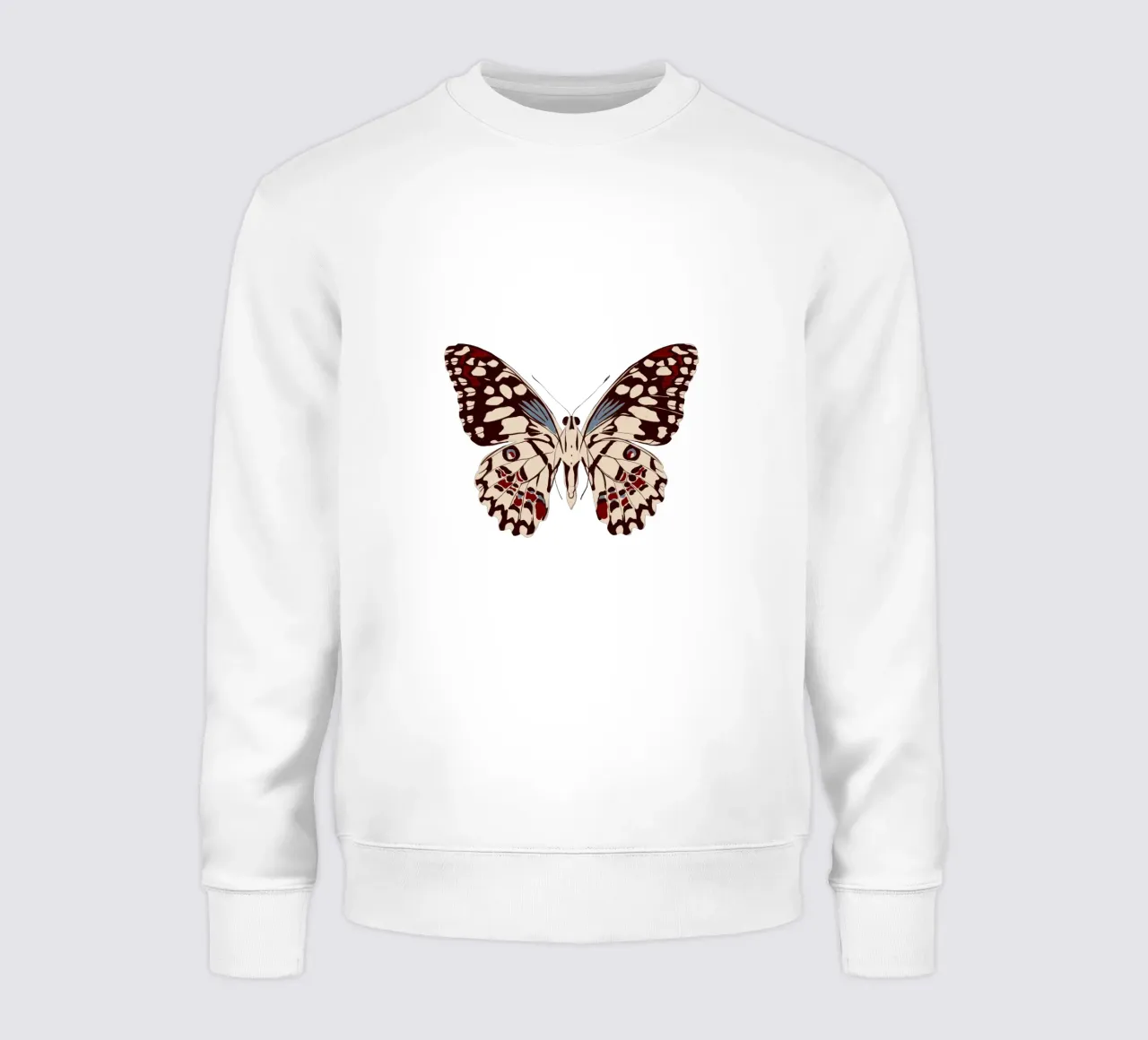 Schmetterling Altrosa felpa da Sophie Augustin Illustration