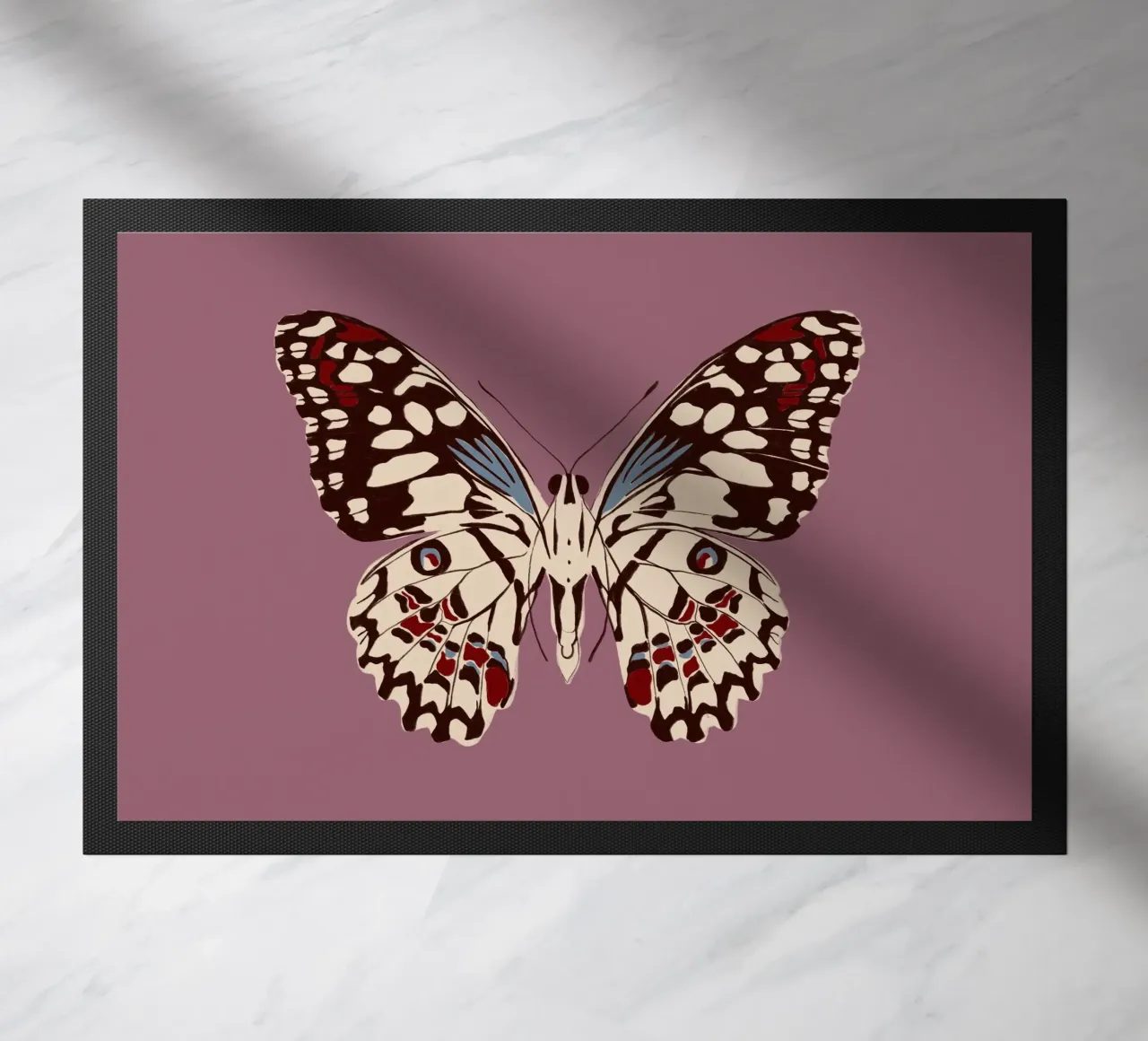 Schmetterling Altrosa zerbino da Sophie Augustin Illustration