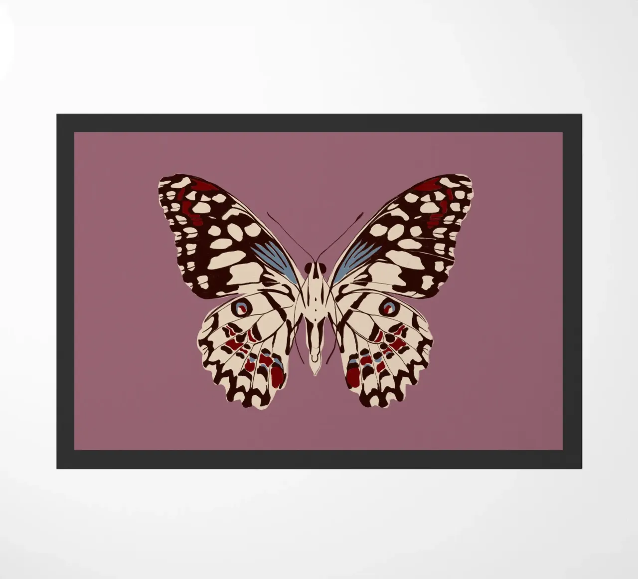 Schmetterling Altrosa zerbino da Sophie Augustin Illustration